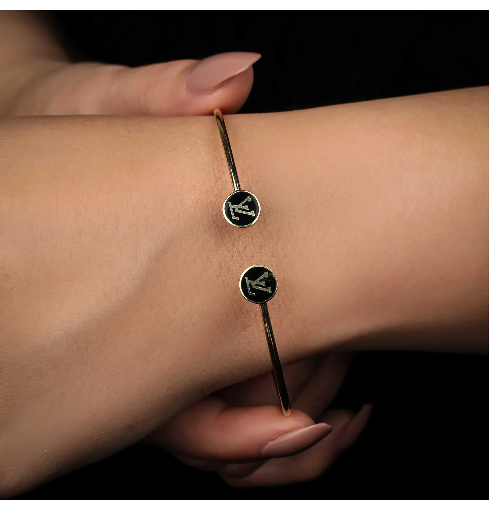 18 karat gold bracelet, made in Turkey