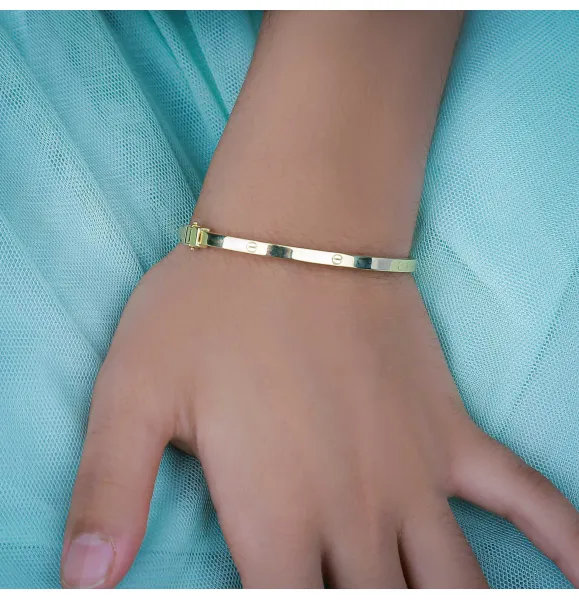 18-karat gold Cartier bracelet, made in Turkey