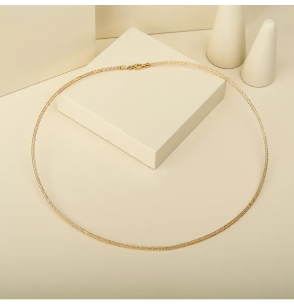 18 karat gold choker, Italian made