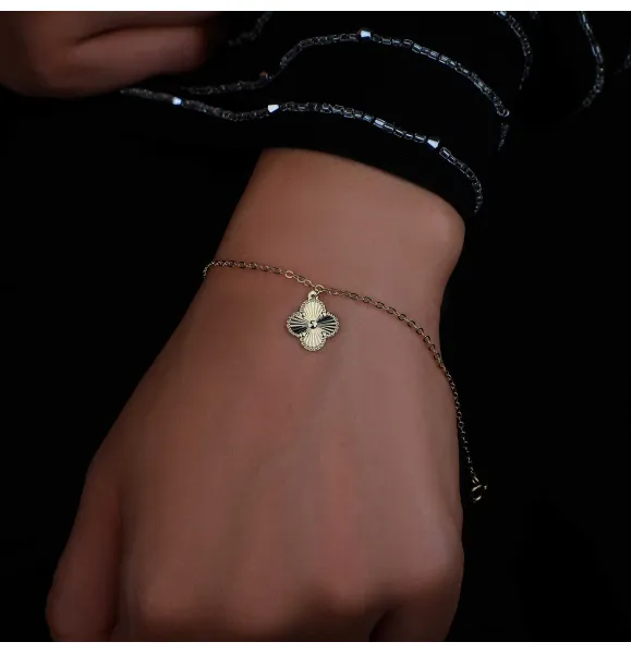 18 karat gold bracelet, made in Turkey