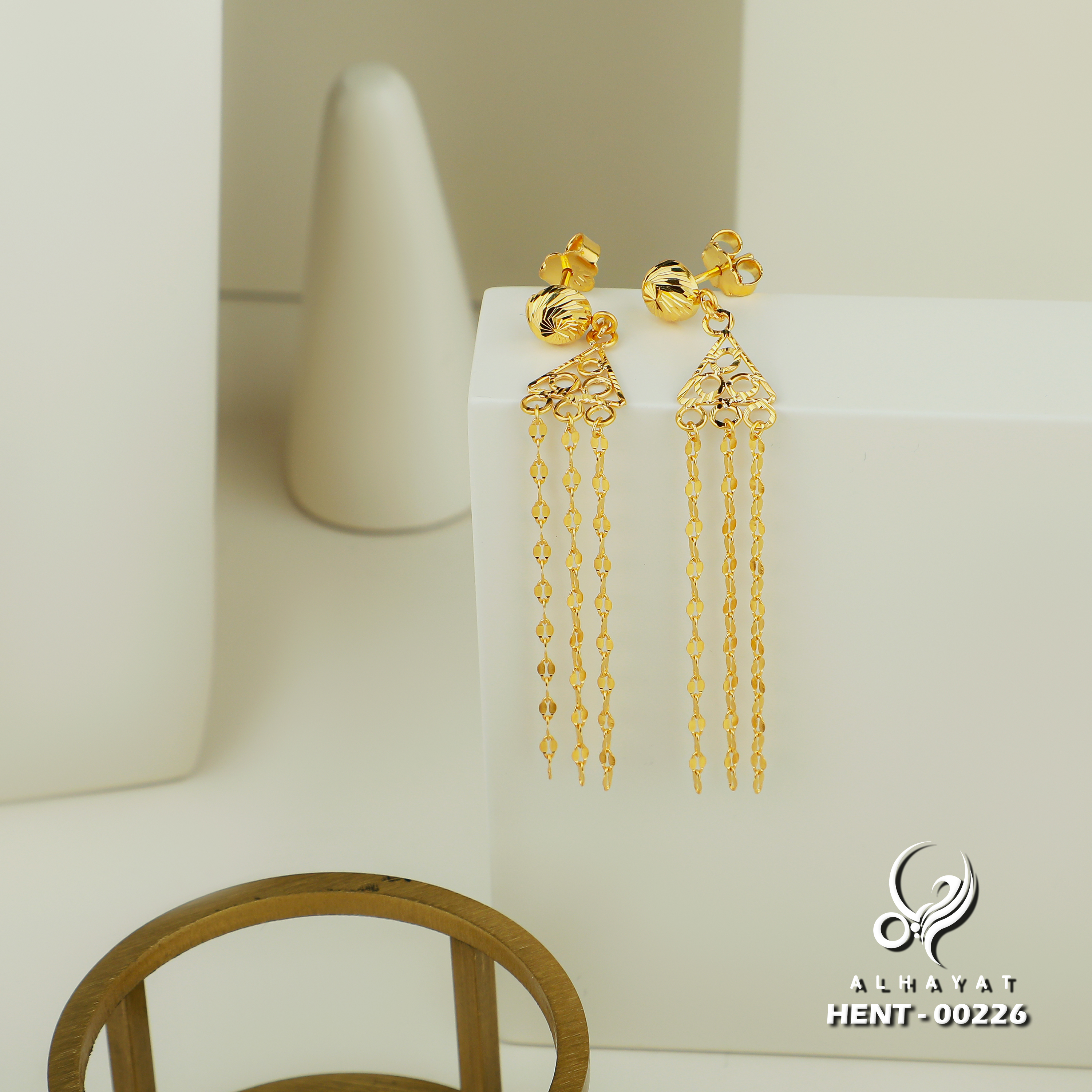 21 karat gold net ring, made in Turkey