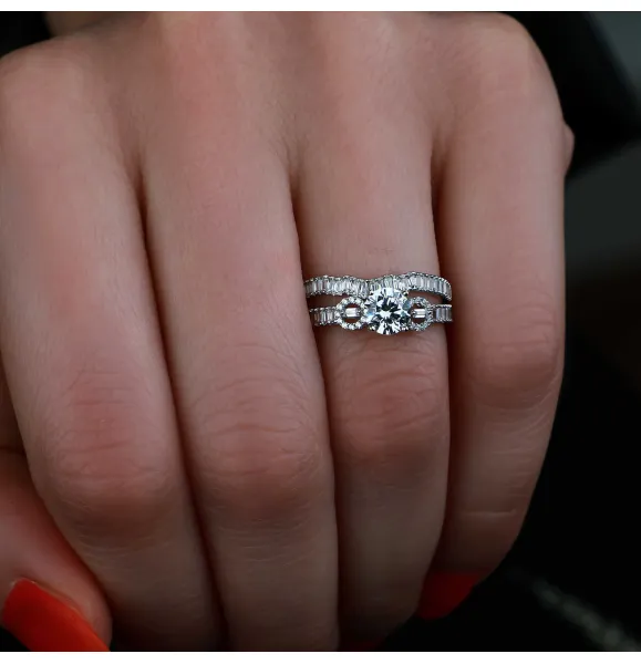 18 karat gold ring, made in Turkey