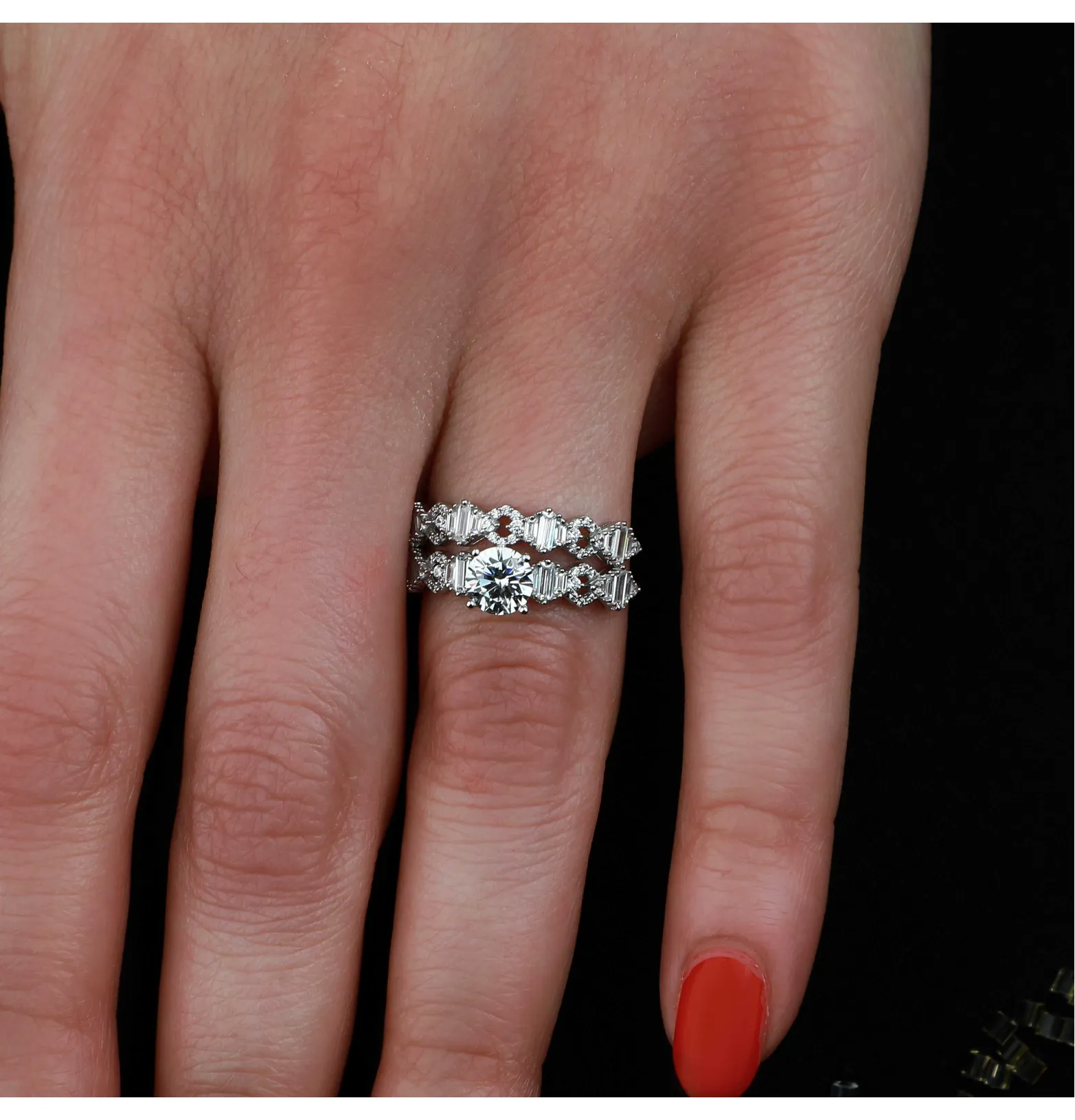 18 karat gold ring, made in Turkey