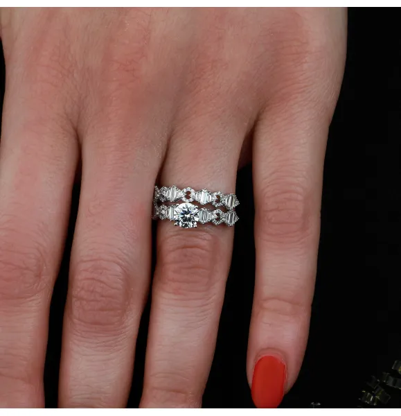18 karat gold ring, made in Turkey