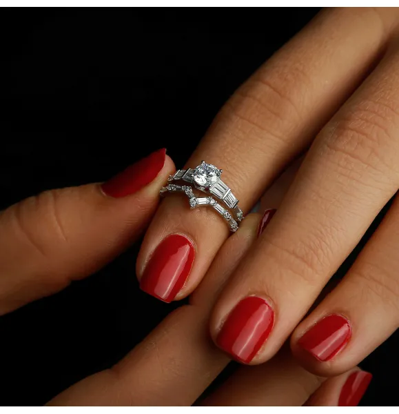 18 karat gold ring, made in Turkey