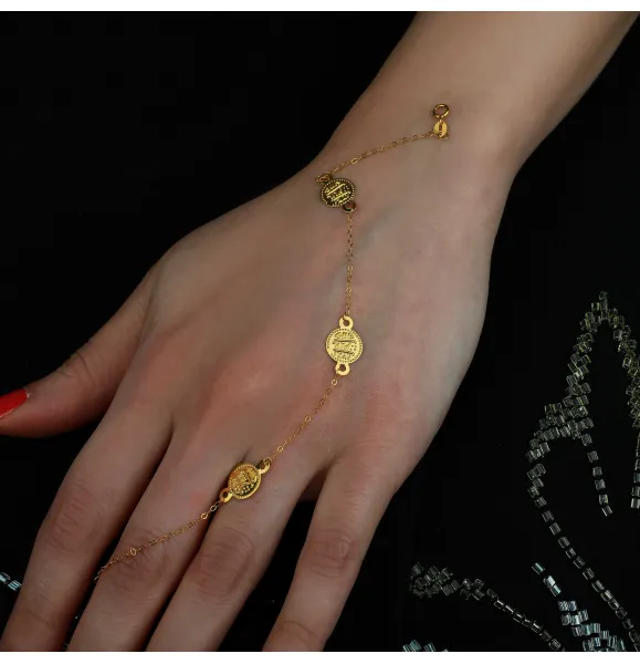 21 karat gold bracelet, Turkish made