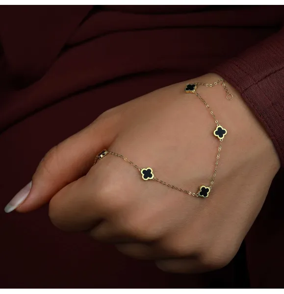 18 karat gold bracelet, made in Turkey