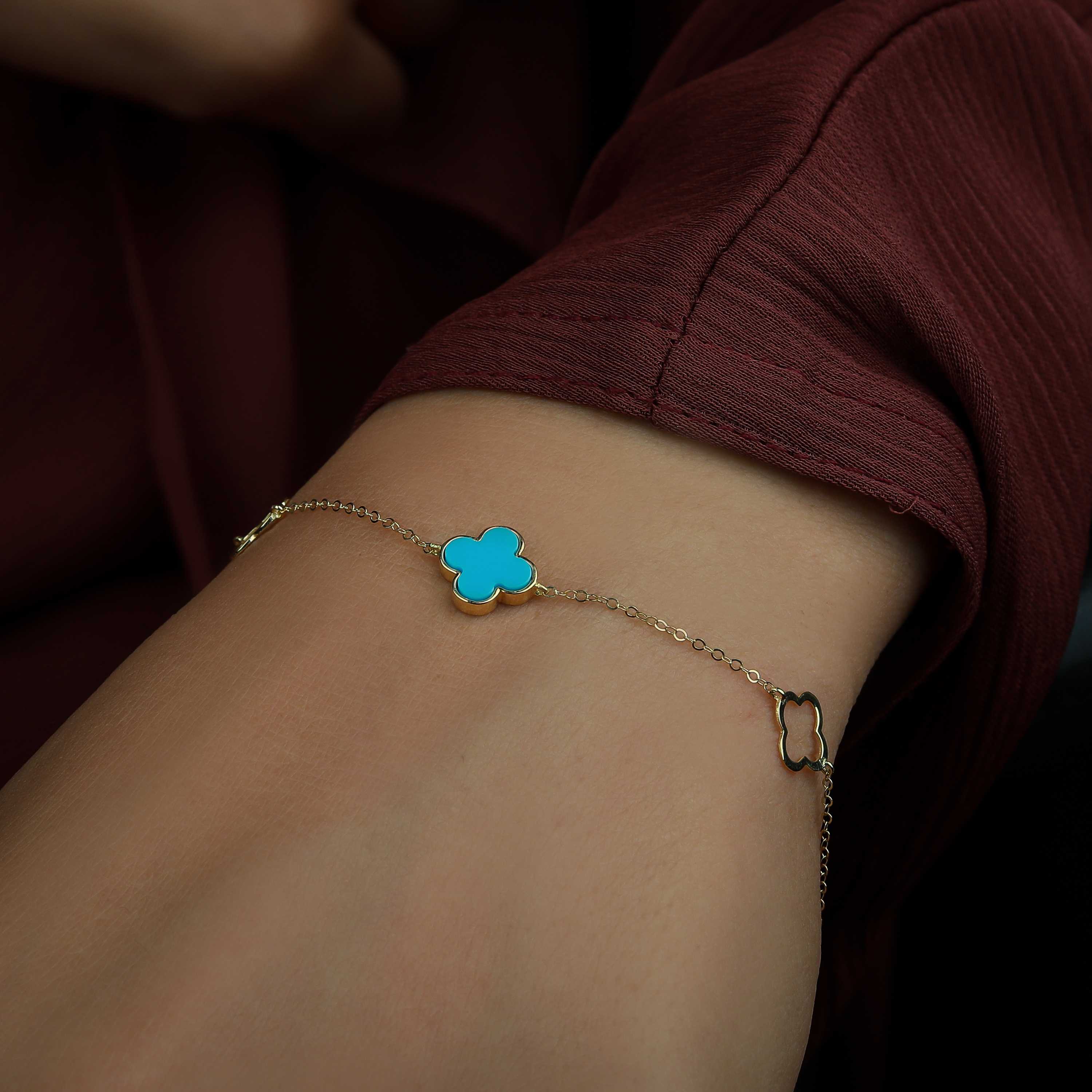 18 karat gold bracelet, made in Turkey