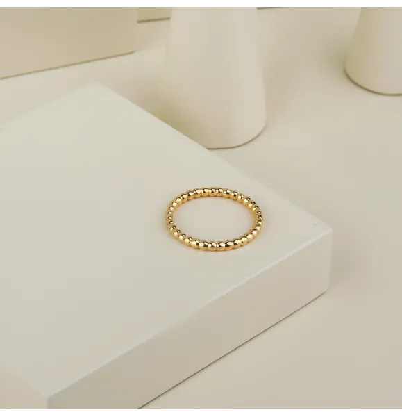 18 karat gold Haysa ring, made in Turkey