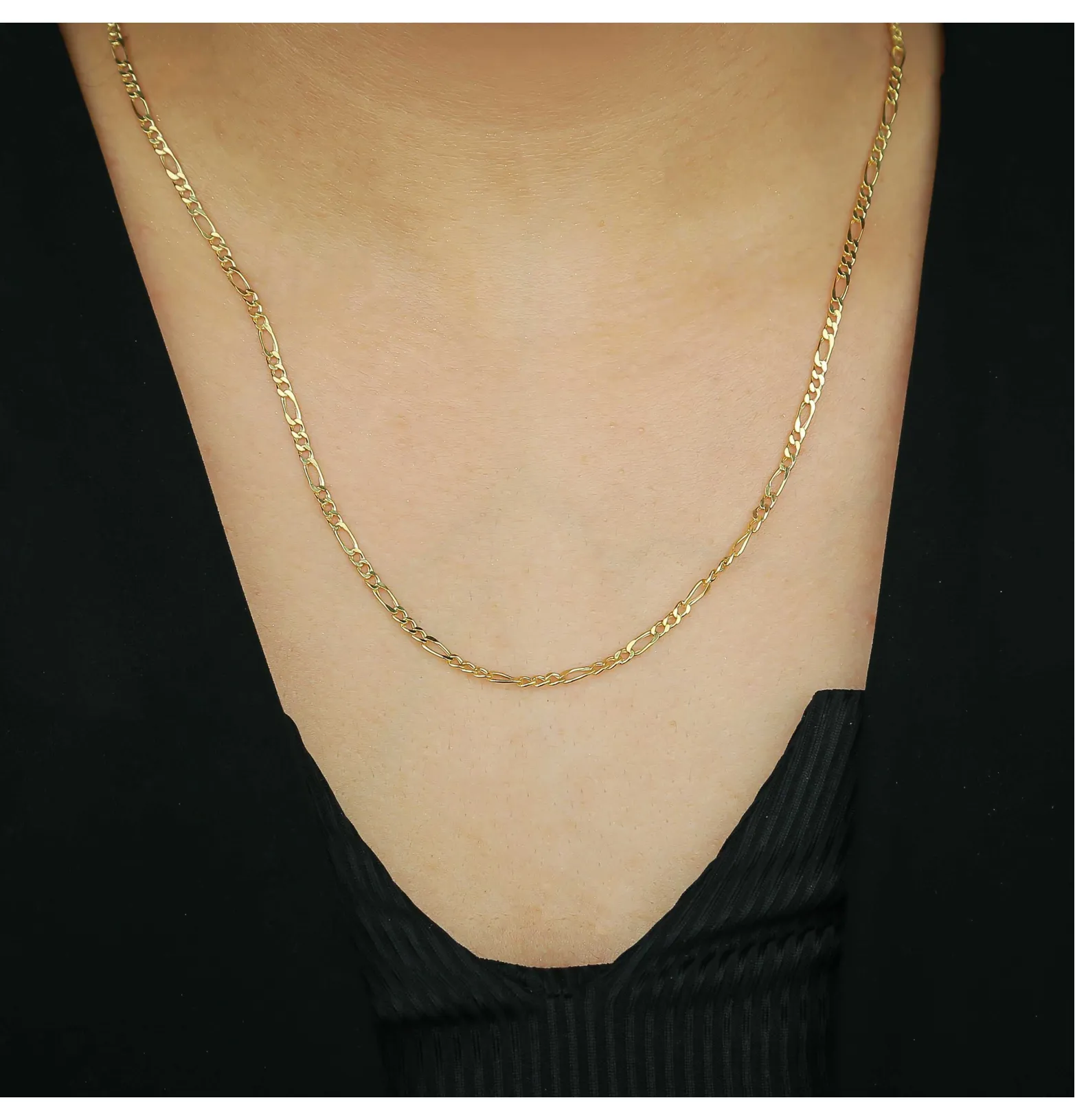18 karat gold choker, made in Turkey