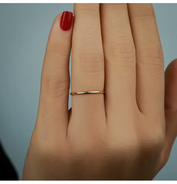 18 karat gold Haysa ring, made in Turkey