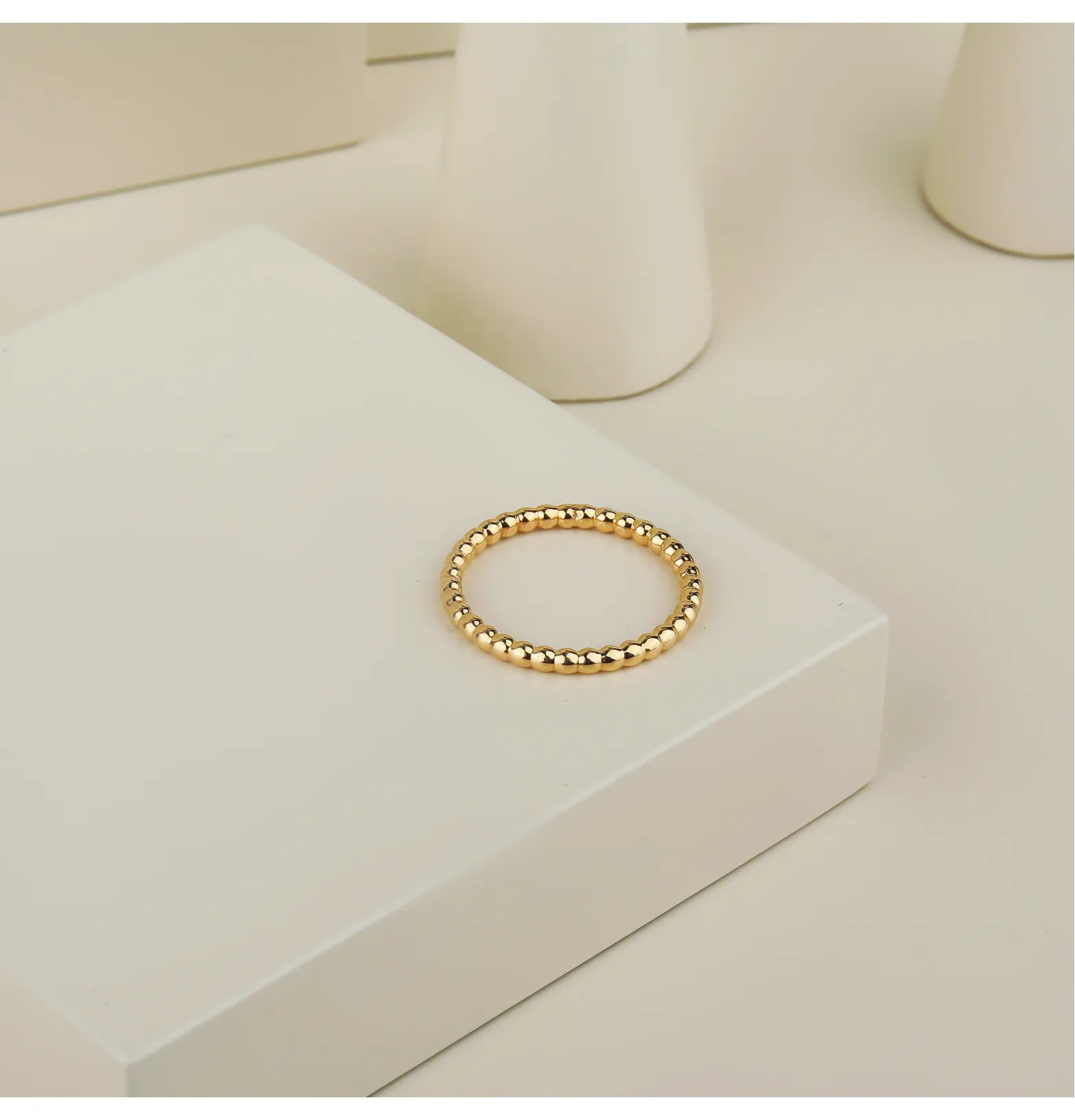 18 karat gold Haysa ring, made in Turkey