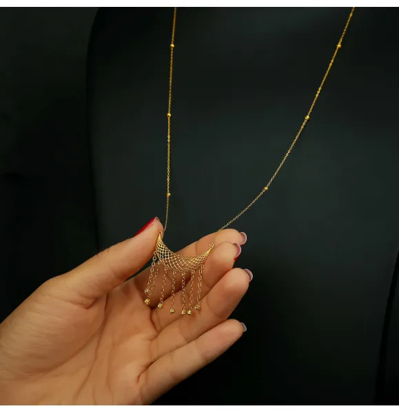 21 karat gold necklace, Turkish made