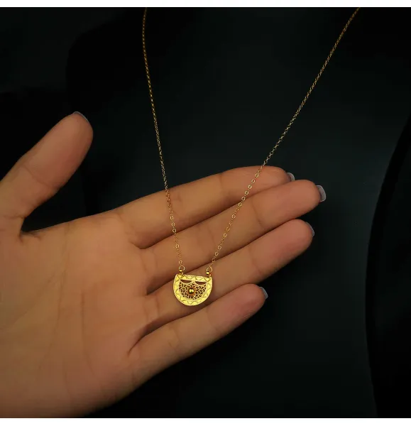 21 karat gold necklace, Turkish made