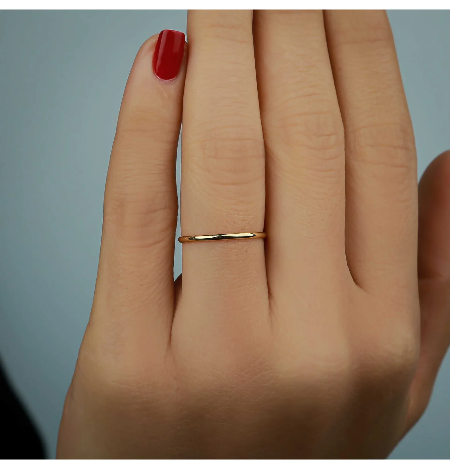 18 karat gold Haysa ring, made in Turkey