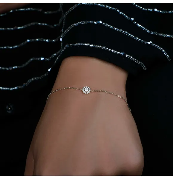 18 karat gold bracelet, made in Turkey