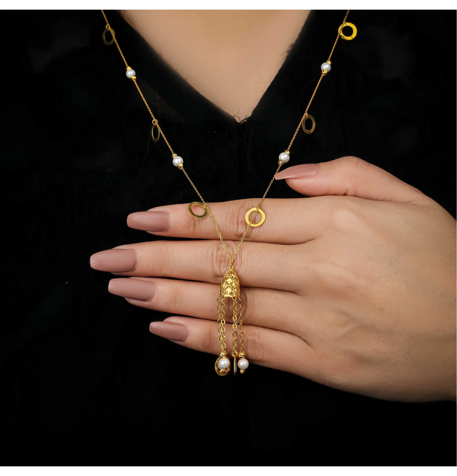21 karat gold necklace, Turkish made