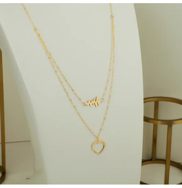 18 karat gold choker, made in Turkey