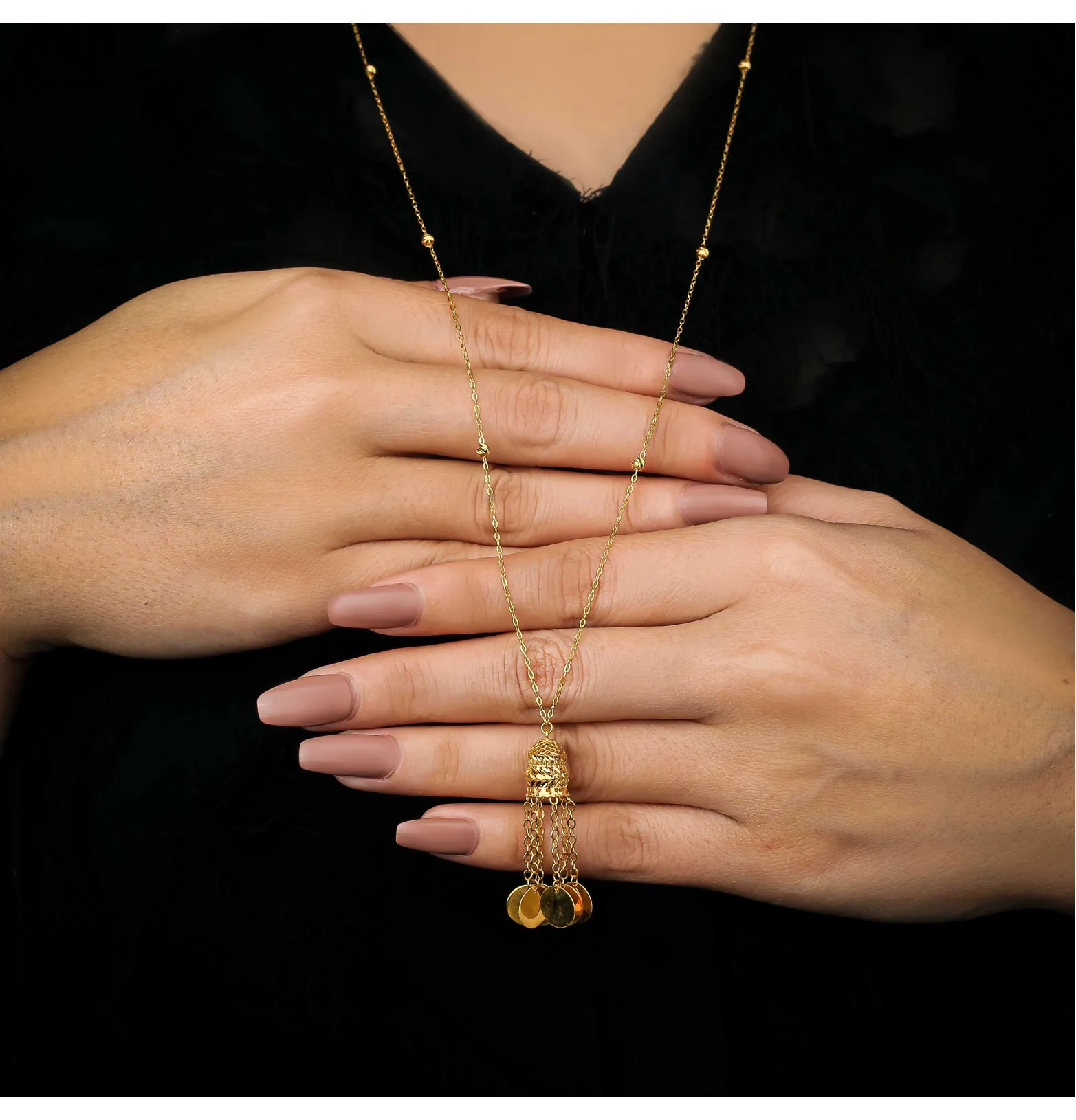 21 karat gold necklace, Turkish made