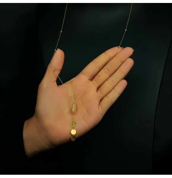 21 karat gold necklace, Turkish made