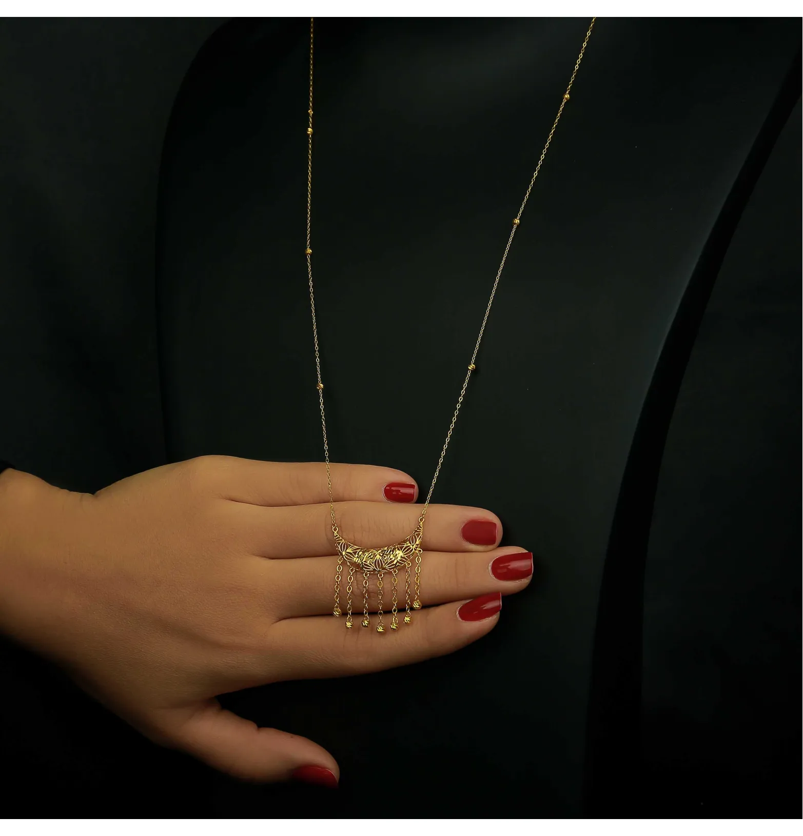 21 karat gold necklace, Turkish made