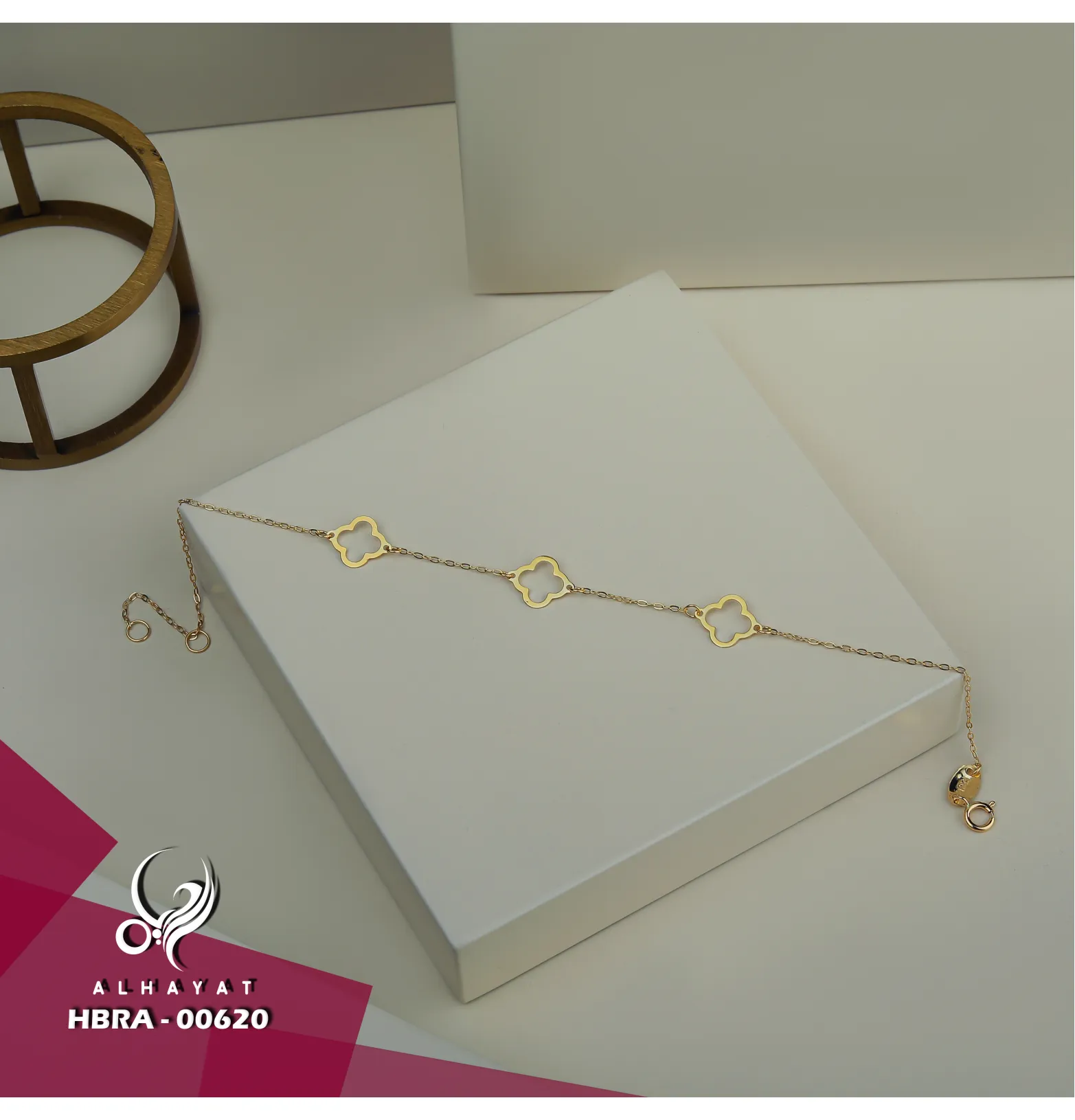 18 karat gold bracelet, made in Turkey