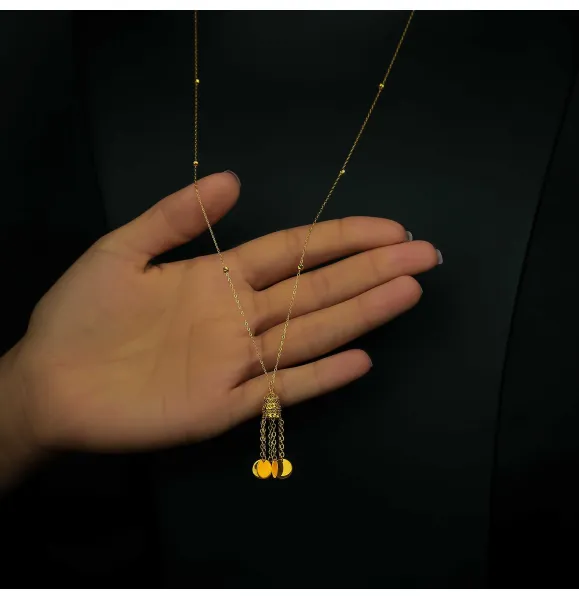 21 karat gold necklace, Turkish made