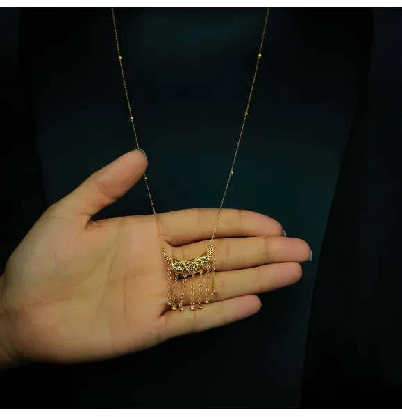 21 karat gold necklace, Turkish made