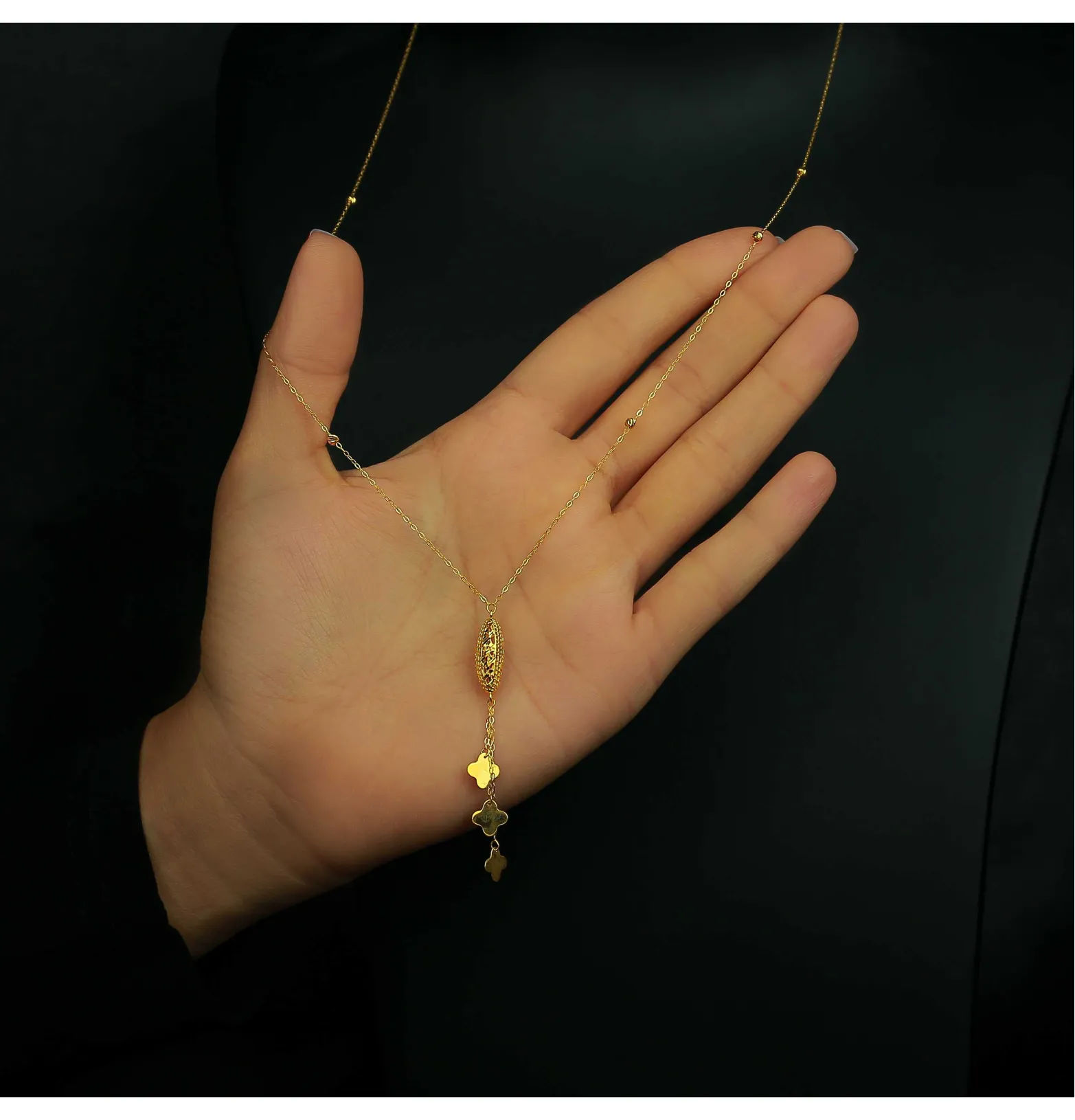 21 karat gold necklace, Turkish made