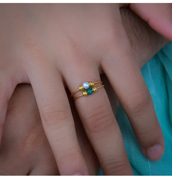 21 karat gold ring, Turkish made