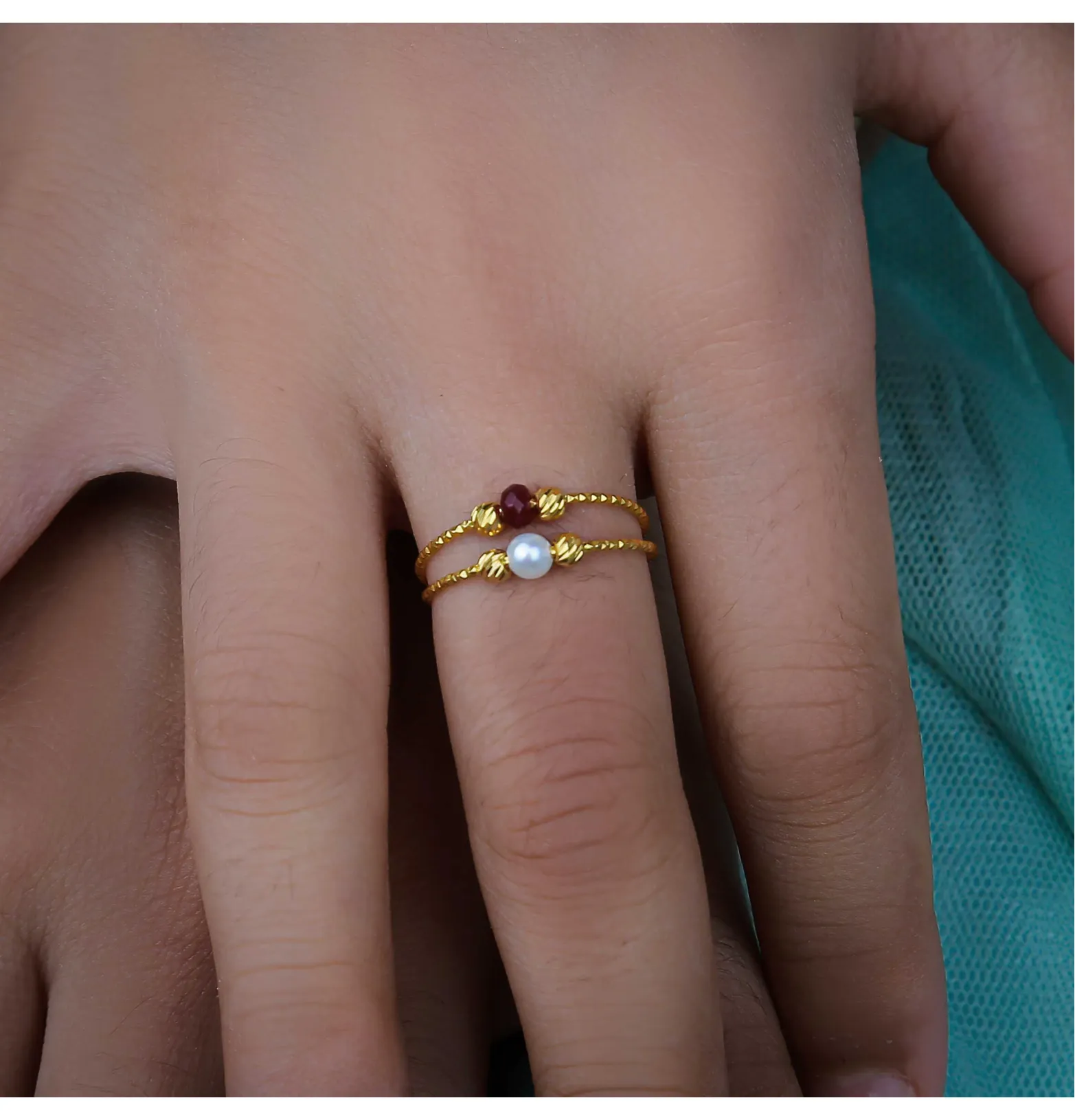 21 karat gold ring, Turkish made