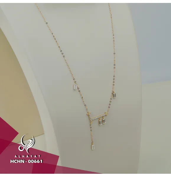 18 karat gold choker, made in Turkey