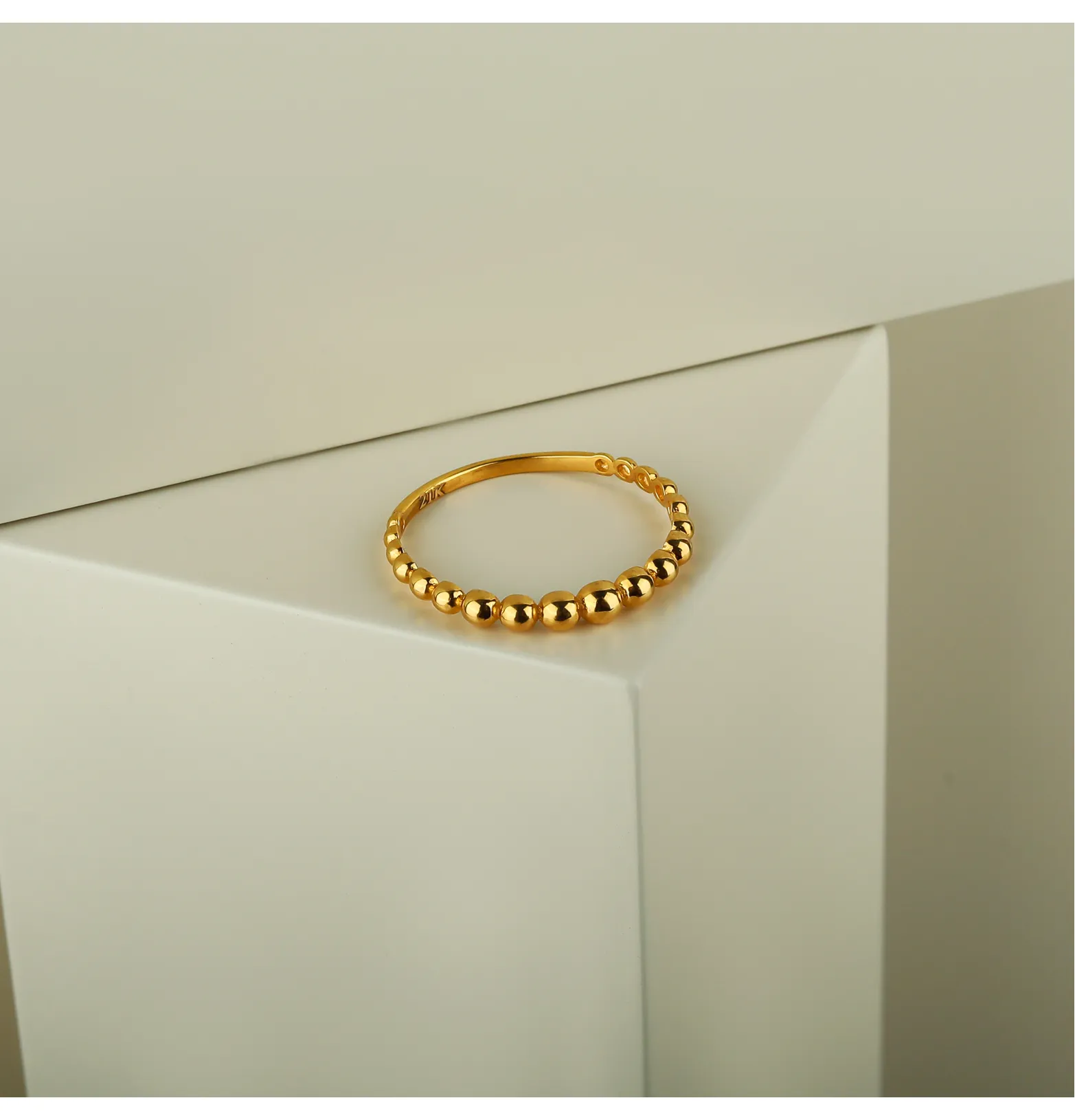 21 karat gold ring, Turkish made