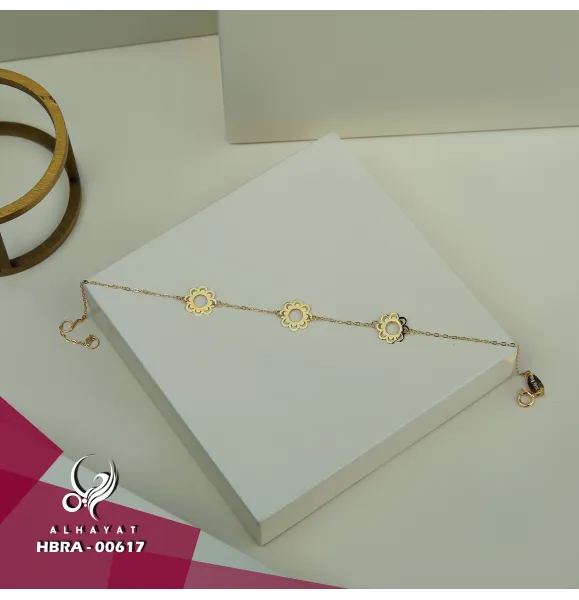 18 karat gold bracelet, made in Turkey