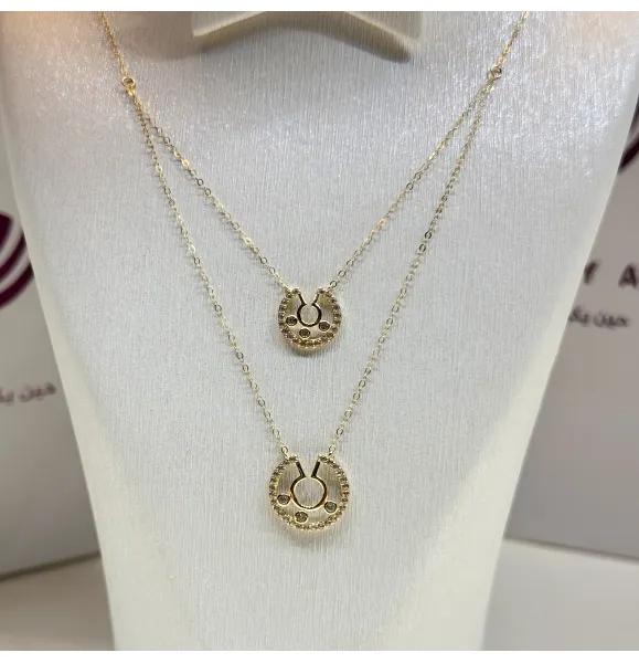 18 karat gold choker, made in Turkey
