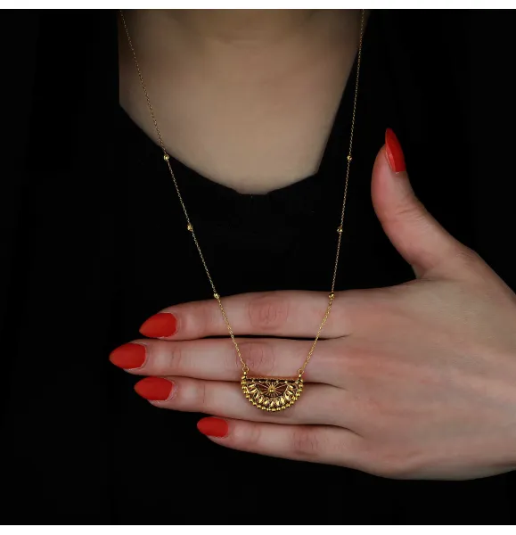 21 karat gold necklace, Turkish made