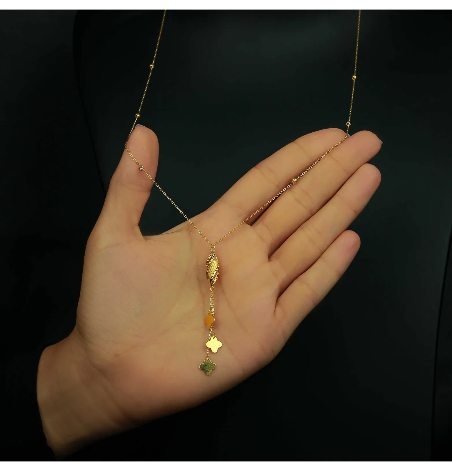 21 karat gold necklace, Turkish made