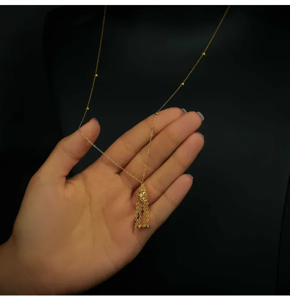 21 karat gold necklace, Turkish made