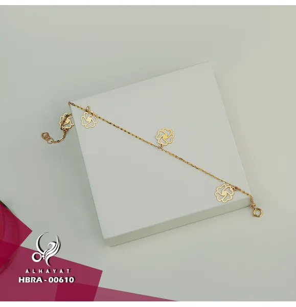 21 karat gold bracelet, Turkish made - (H-688) 21 karat gold bracelet, Turkish made - (H-688)