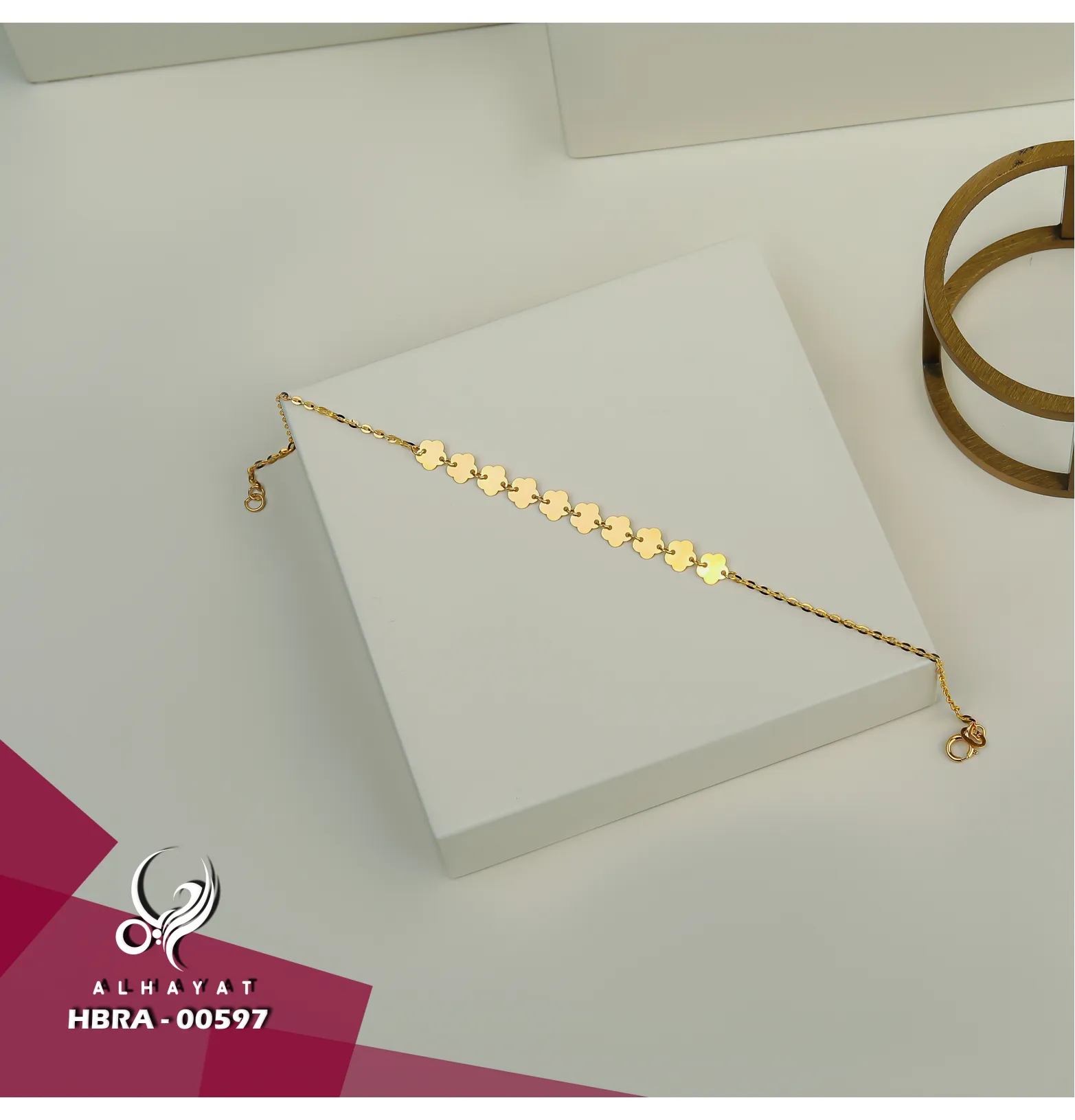 21 karat gold bracelet, Turkish made