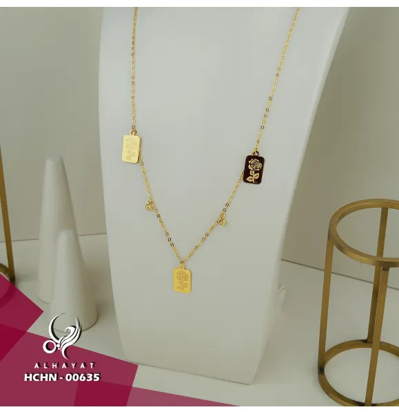 21 karat gold choker, made in Turkey - (H-694)