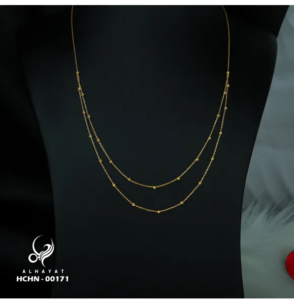 21 karat gold choker, made in Turkey - (H-695)