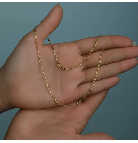 18 karat gold choker, made in Turkey