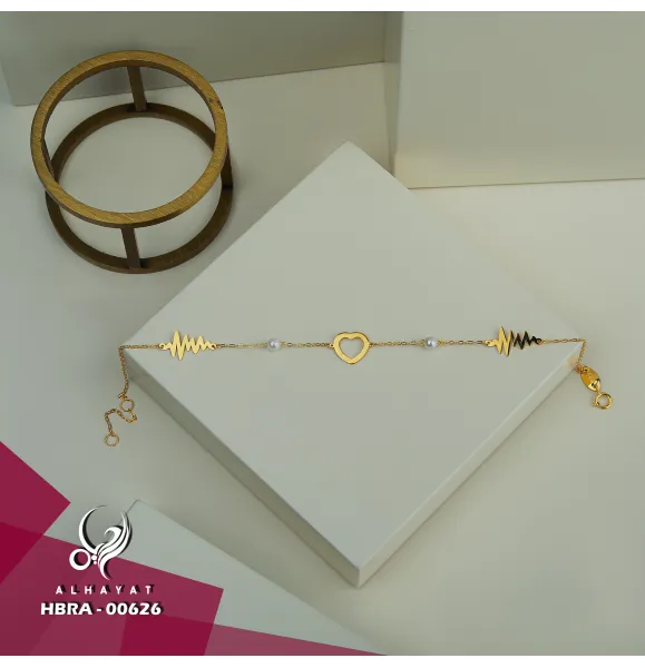 21 karat gold bracelet, Turkish made - (H-706)