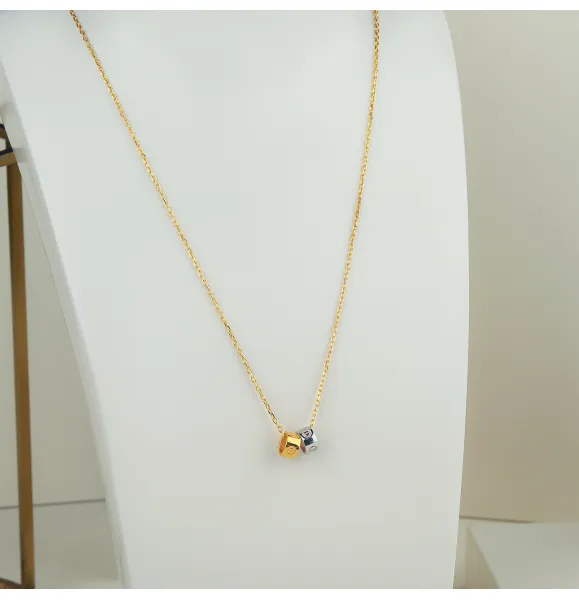 21 karat gold choker, made in Turkey