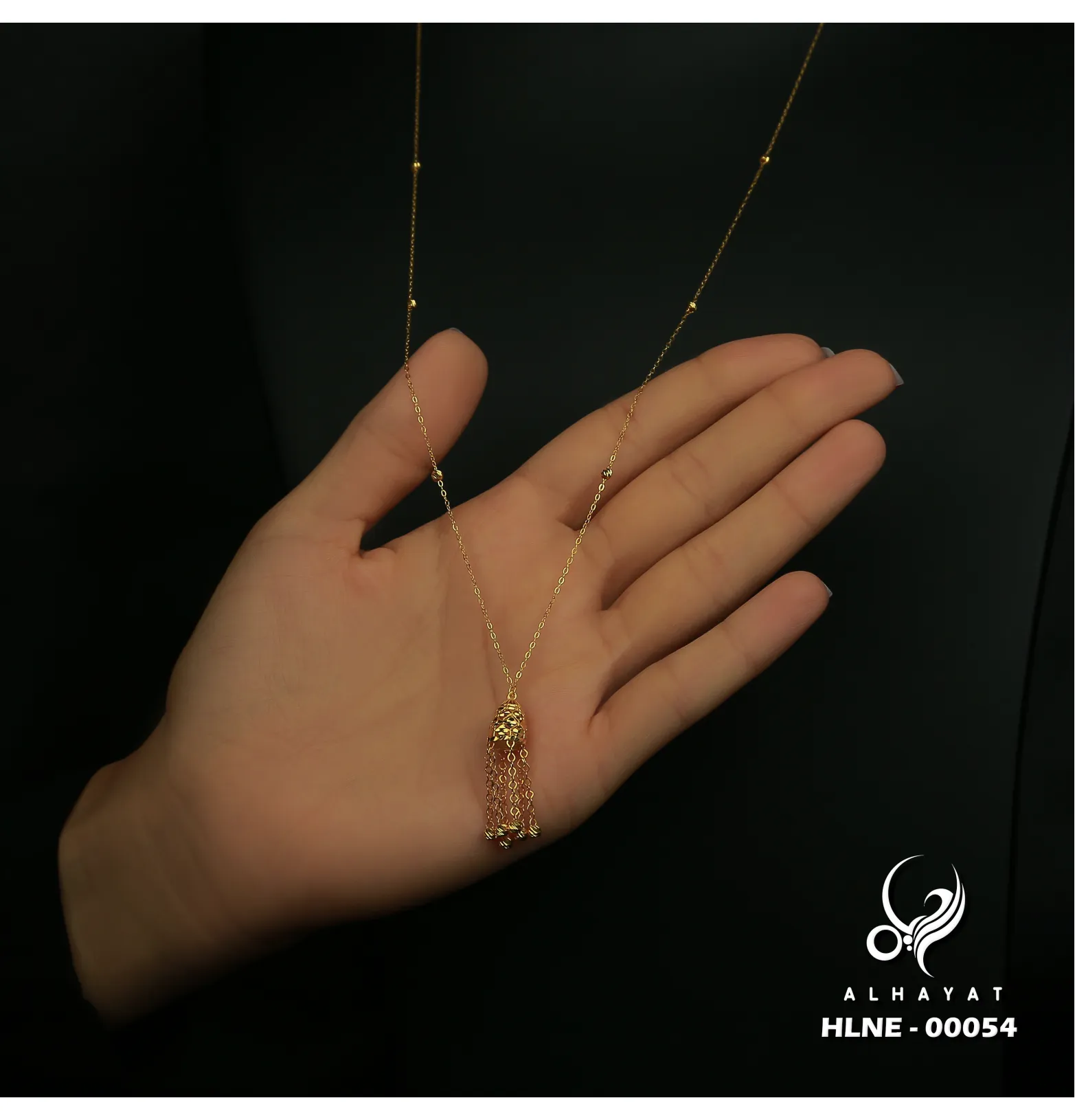 21 karat gold necklace, Turkish made