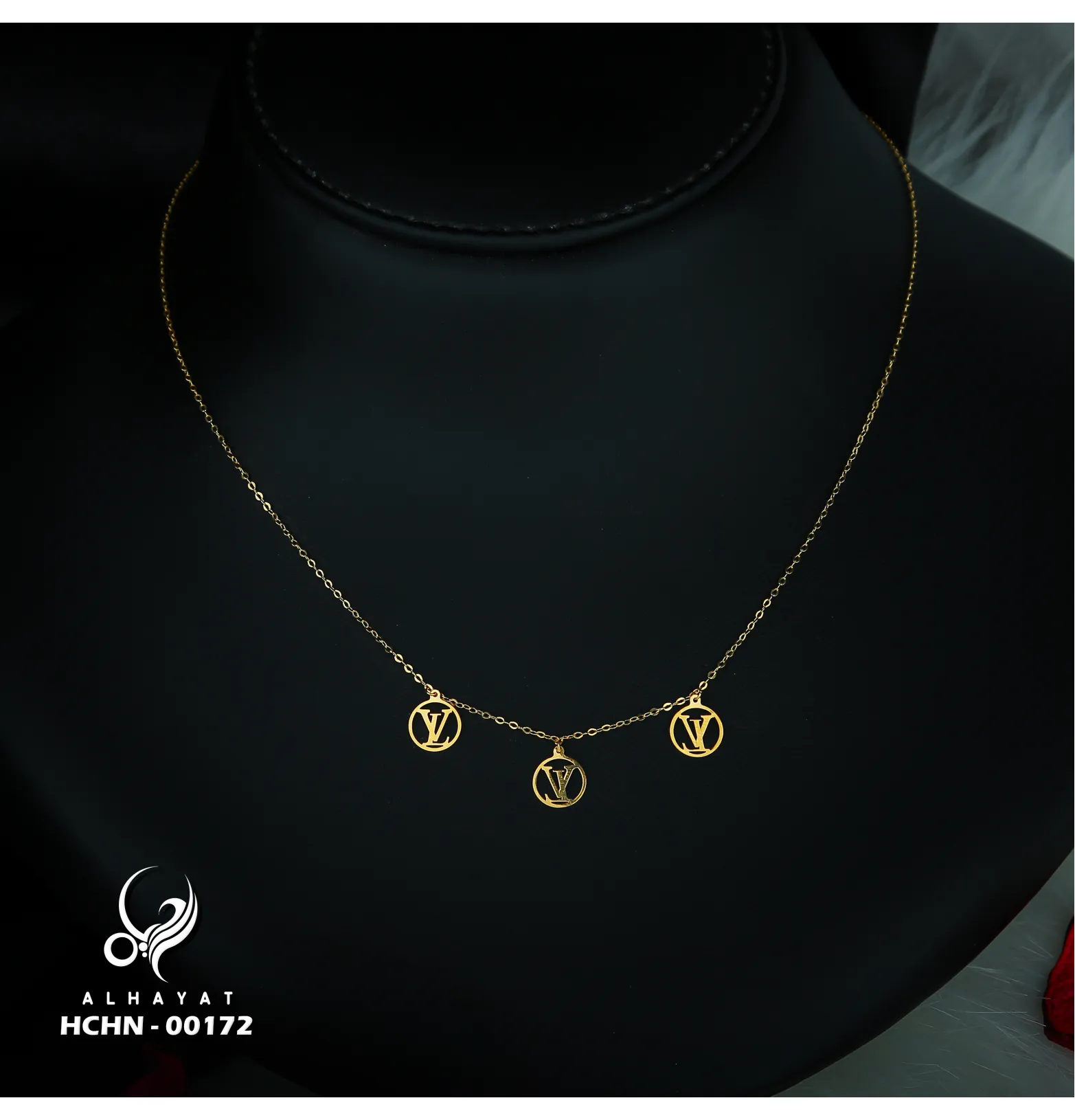 21 karat gold choker, made in Turkey
