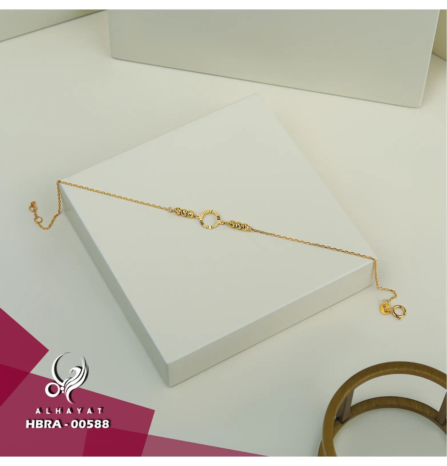21 karat gold bracelet, Turkish made
