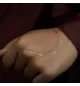 18 karat gold bracelet, made in Turkey
