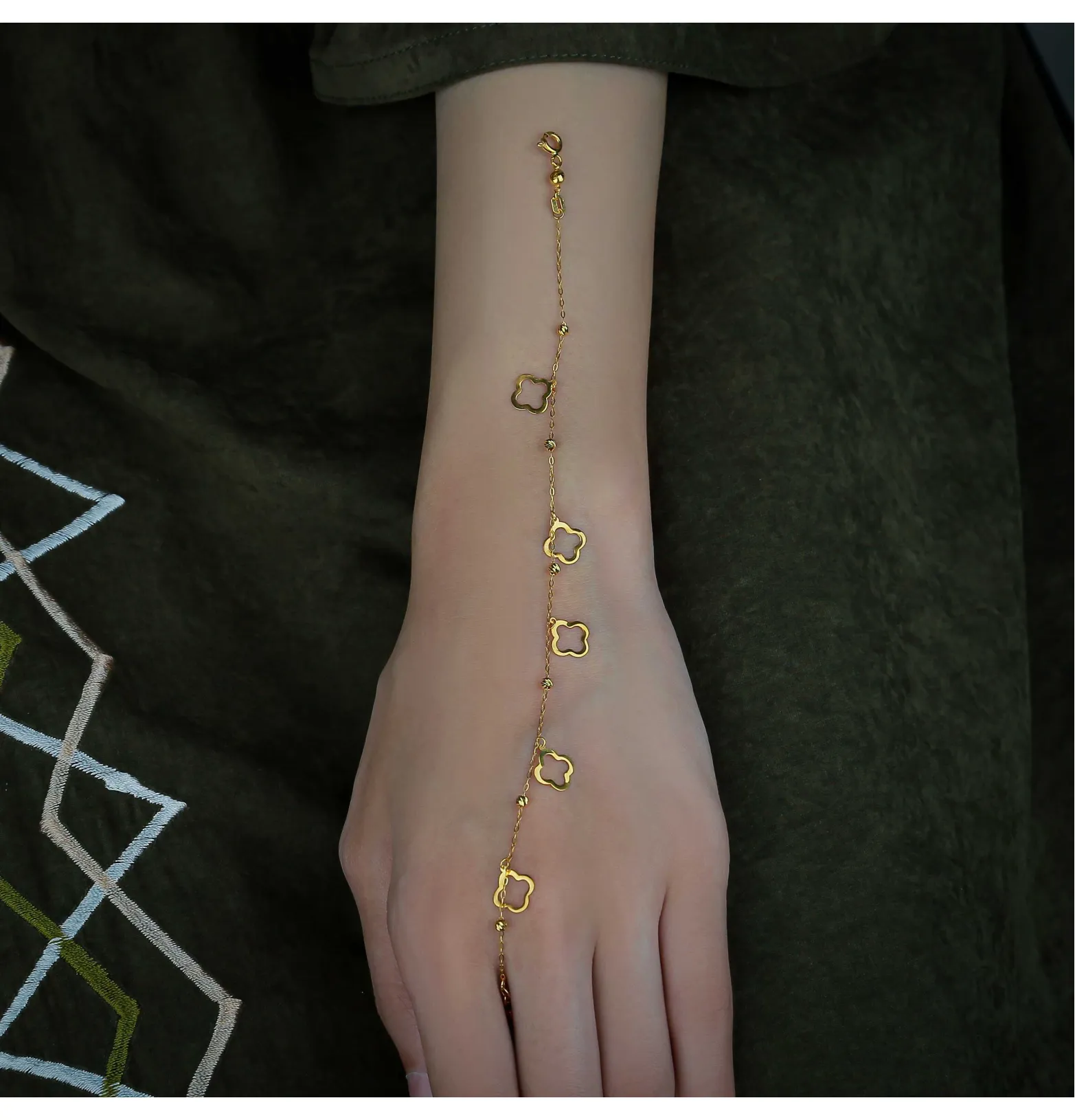 21 karat gold bracelet, Turkish made